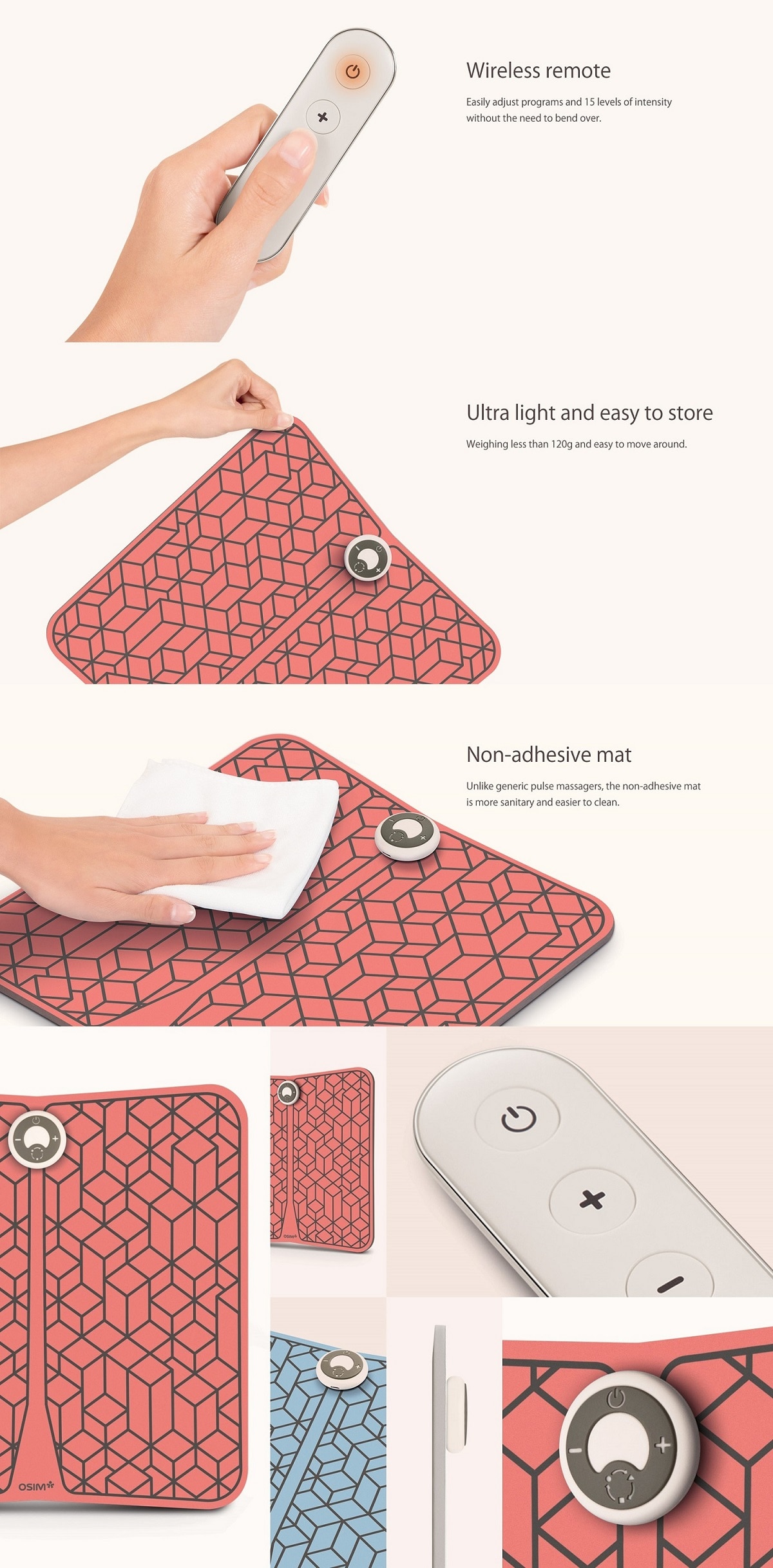 Osim upulse outlet mat