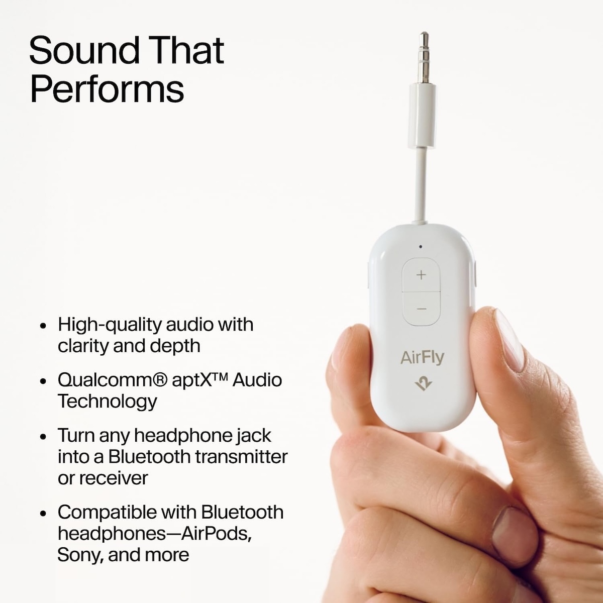 Twelve South AirFly Pro 2 Bluetooth Transmitter | Fortress