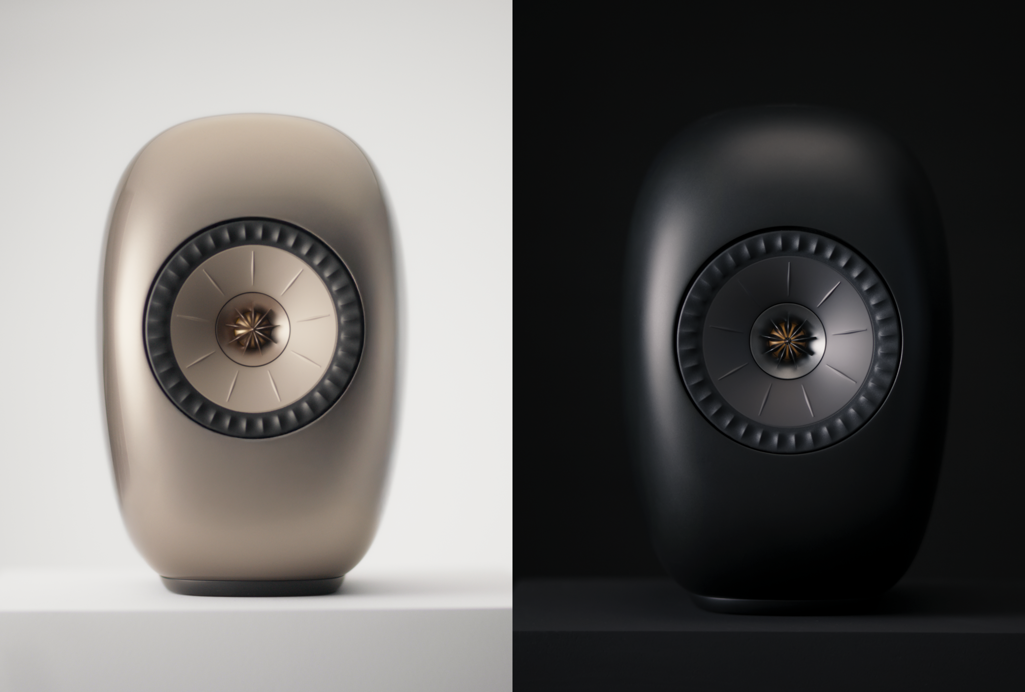 KEF LS LUXE 串流與三款配色展示