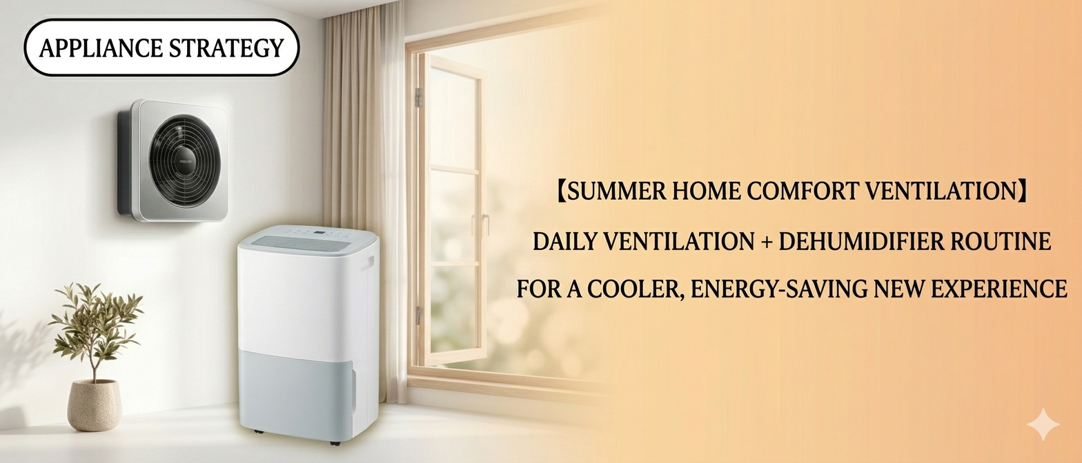 Recommended Guide for Hong Kong Daily Ventilation + Dehumidifier Routine